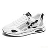 Spring summer men's sports shoes are fashionable versatile breathable lightweight casual simple comfortable mesh surface shoes
