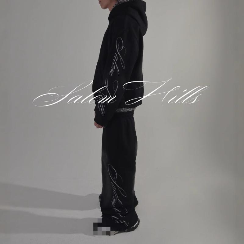 European and American Y2K street trend punk printed sweatpants