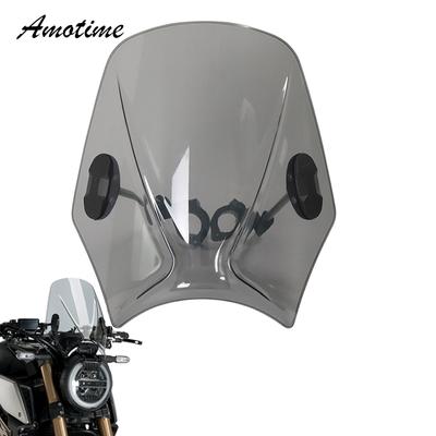 Universal Motorcycle Windshield Wind Screen Shield Deflector Protector Cover For Keeway Superlight 125 / 150 / 200