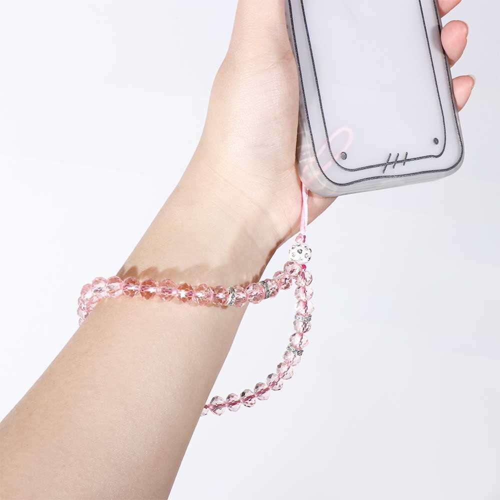 Lanyard Crystal Beads Mobile Phone Chain Mobile Phone Straps Phone Lanyards Crystal Phone Straps