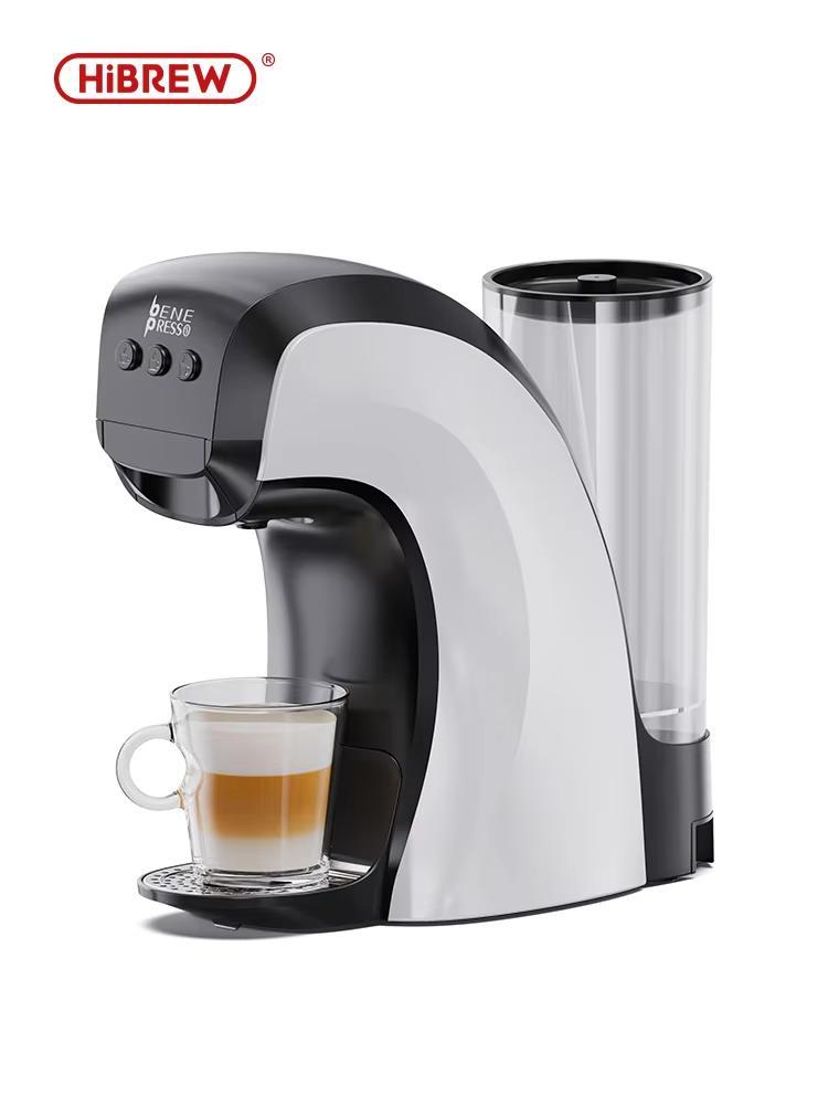 HiBREW Multifunctional 3 In 1 Multiple Capsule Coffee Maker Full Automatic With Hot & Cold Mode 19Bar