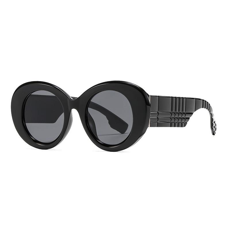 

Womens Retro Round Sunglasses With Uv400 Protection For Outdoor Travel And Fashion Black