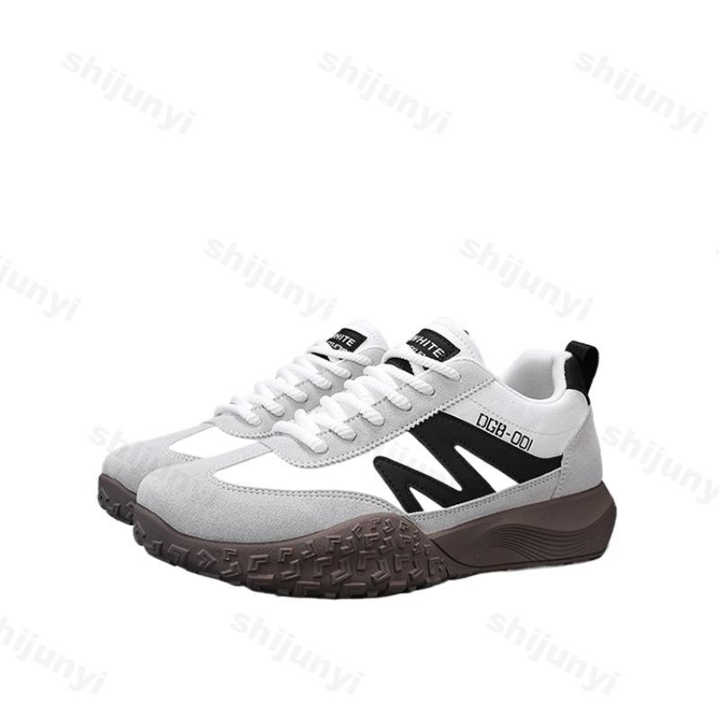 Fashion 2025 Spring New Thick Soled Fashion Trend Sport Casual Shoes Men's Color Blocked Designed Outdoor Shoes Non slip Chunky sneakers
