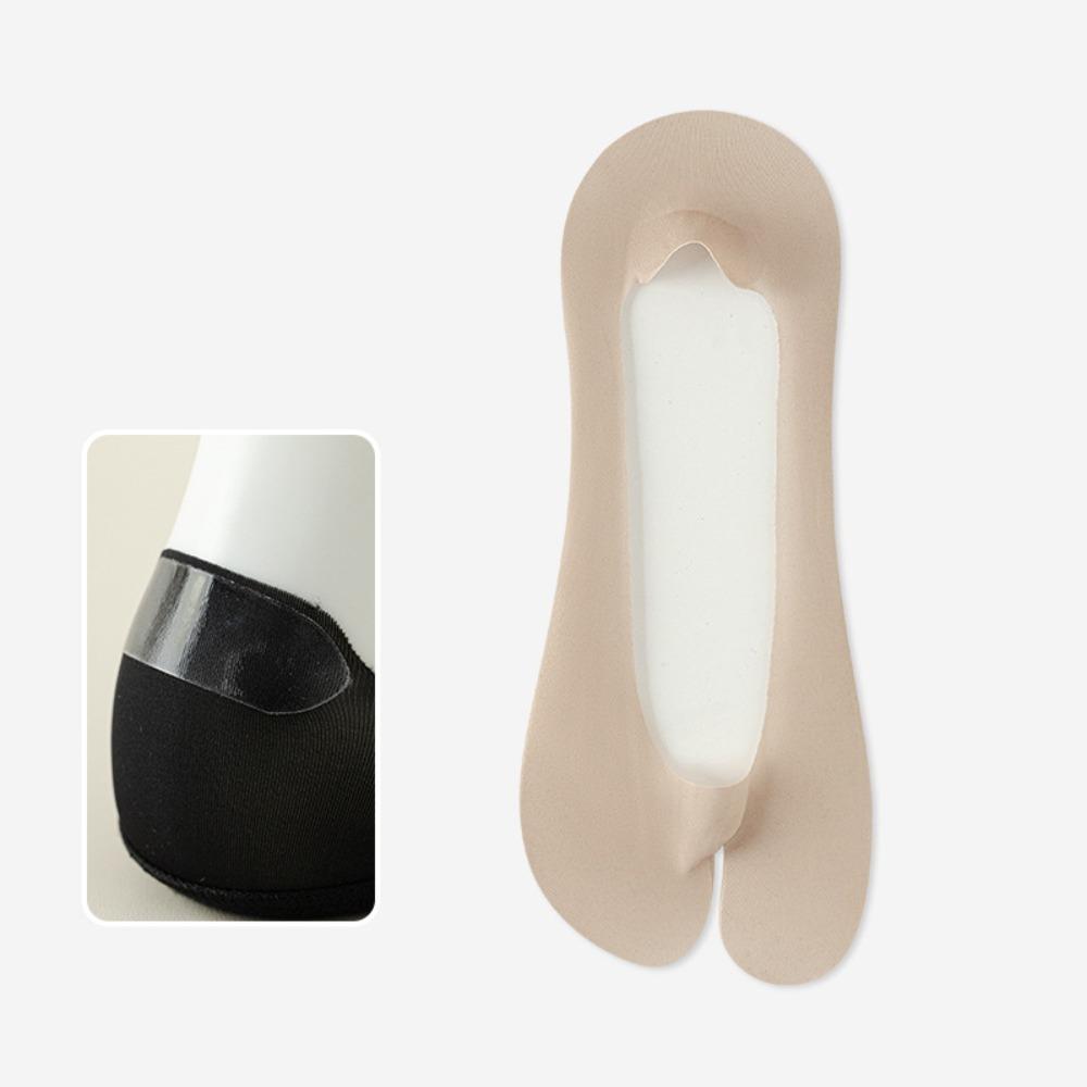 Breathable Invisible Boat Socks Silicone Anti-slip Ankle Socks  Summer Outdoor Pink