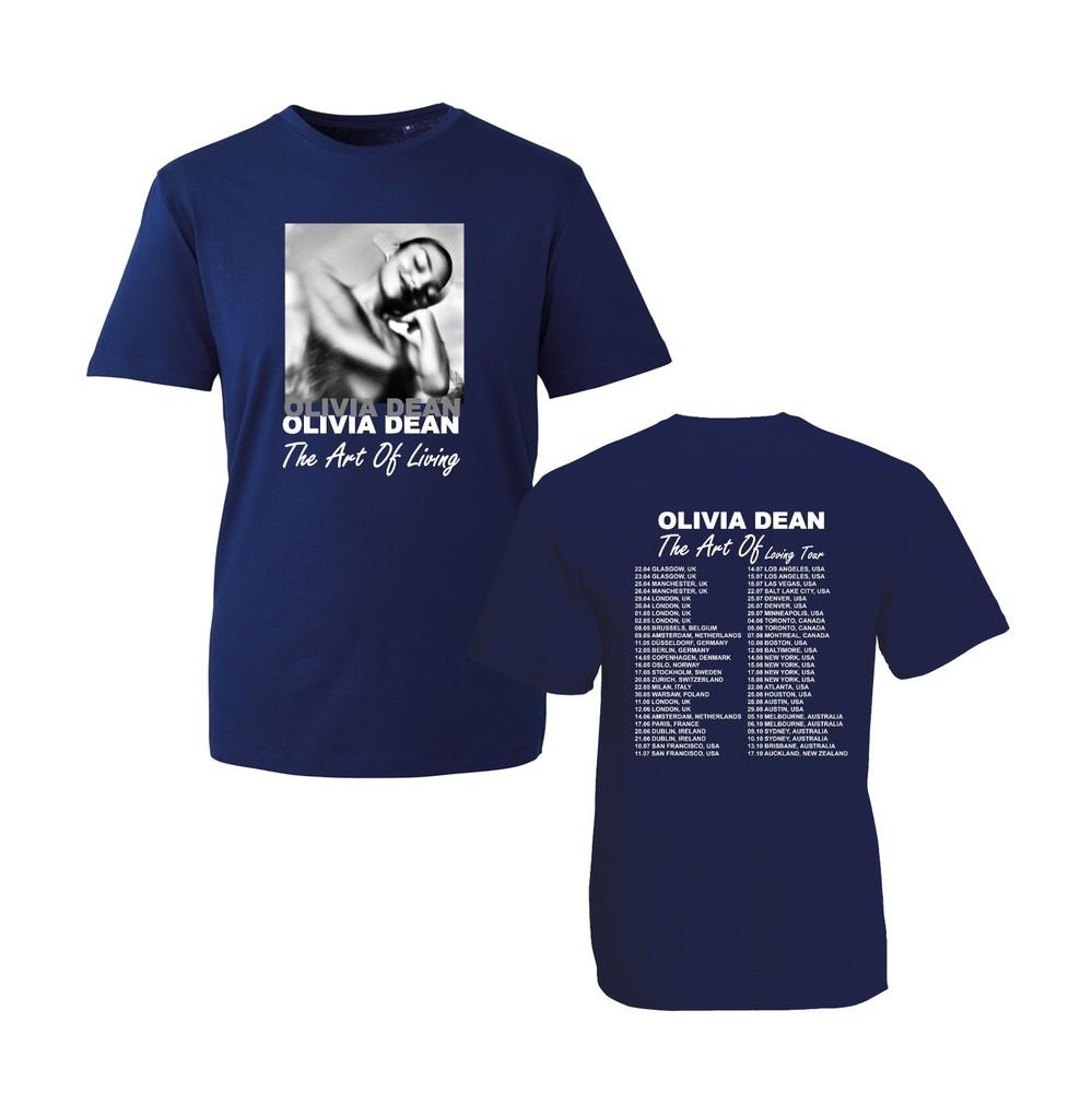 Olivia Music Dean Tshirt The Art Of Loving Tour Inspired Unisex Adults Tee Tops S