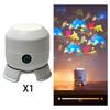 Projector Light Compact Rechargeable Birthday Gift for Indoor House Festival Snowflake