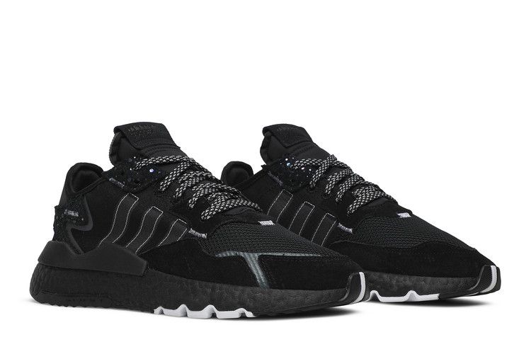 Men's Sneakers adidas Nite Jogger Core Black Could White Core Black/Cloud White/Solar Orange