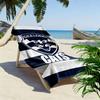 Geelong Cats Print Beach Towel, Large Soft Quick Dry Towel for Beach Camping Swimming