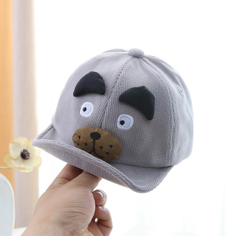 Childrens Cartoon Style Baseball Hat With Embroidered Animal Details For Fall