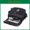 Versatile Messenger Bag In Solid Color Oxford Cloth Spacious Compartment Unisex