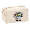 Trousse multifonction Super Papa Cadeau Anniversaire Noël Collègue Idée Personnalisé Original | Trousse Scolaire Fournitures Bureau
