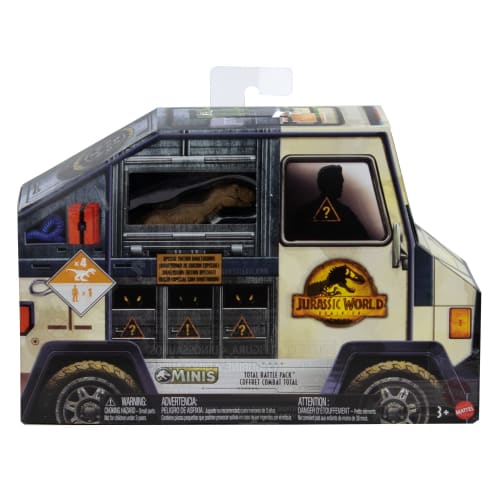 Mattel JURASSIC WORLD New Ruler Mini Figure Multi-Pack (with Limited Edition Dimetrodon) [Dinosaur Toy] [3 Years Old and Up] GWP74