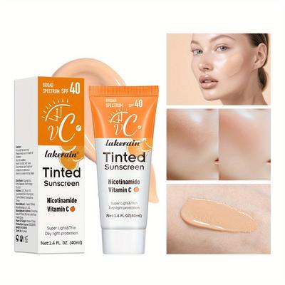 40ml VC Sunscreen Moisturizes, Brightens, Refreshes, And Isolates UV Rays, Making The Skin Worry Free When Going Out In Summer