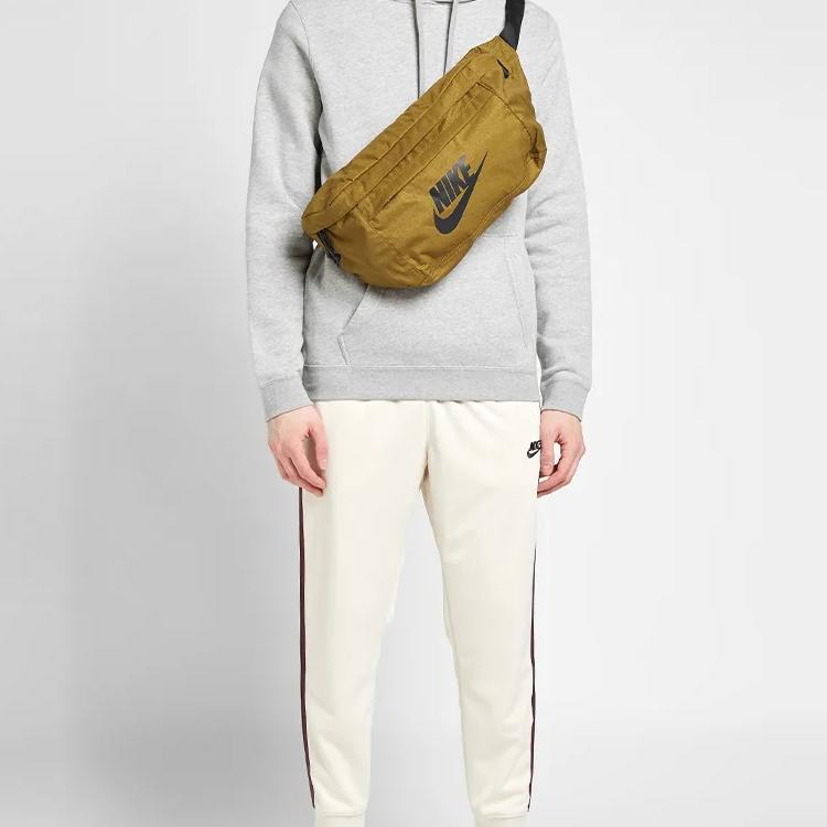 New Nike Polyester Sling Bag, Fanny Pack Small Size Unisex Olive Green BA5751-368