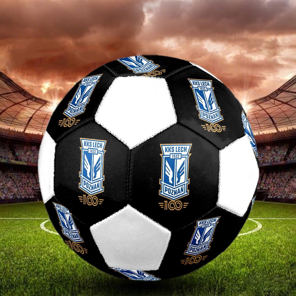 1PC KKS Lech poster size 5 soccer ball PrahaIndoor Soccer Ball Colorful All Ages Machine Stitched PVC Competition Ready Durable High-Bounce