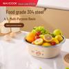 304 Stainless Steel Multi-Purpose Square Bowl