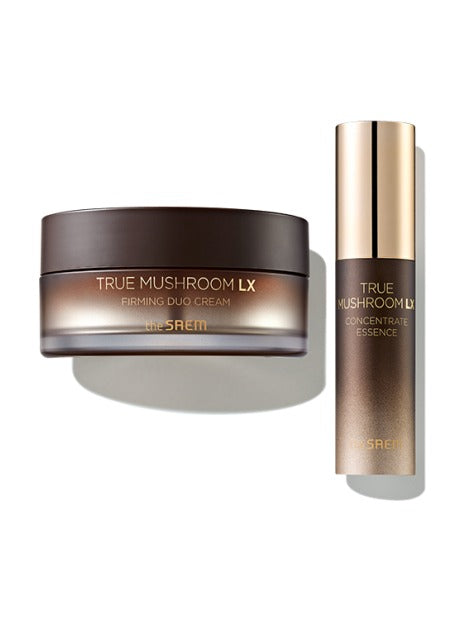 THE SAEM True Mushroom LX Elastic Duo Cream Special Set (Cream 30ml x2, Essence 15ml) set