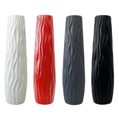 Duże wysokie wazony Podłogowe wazony Sztuczne ceramiczne wazony Nowoczesne dekoracje do domu do jadalni, salonu, sypialni, na wesele