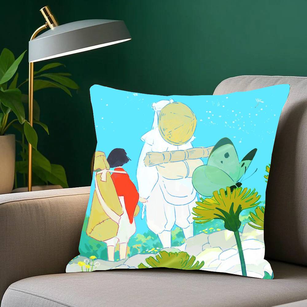 Anime The H-Heike Story Pillow Case Home Decor Throw For Sofa Bed Car Room Decor Gift Idea