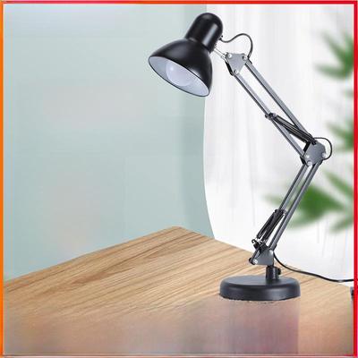 Lampada da scrivania pieghevole a braccio lungo americano – Protezione degli occhi per bambini, studenti, tatuaggi, ricami, unghie – Lampada da presa e regalo
