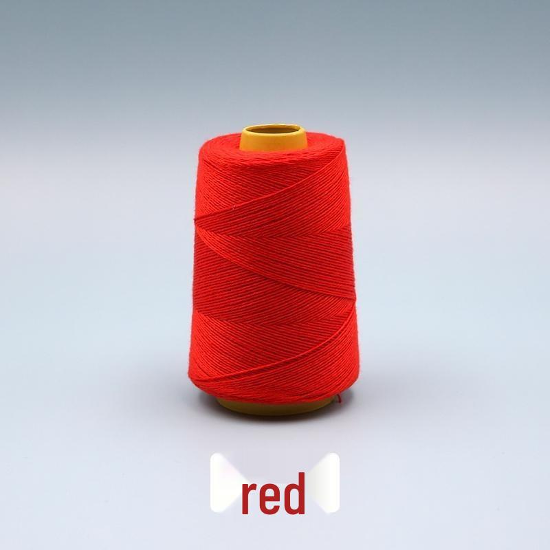 

Толстая квилтинговая игла с набором белых хлопковых ниток в 3 сложения и шилом