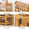 Simple Bamboo Shoe Rack & Storage Shelf