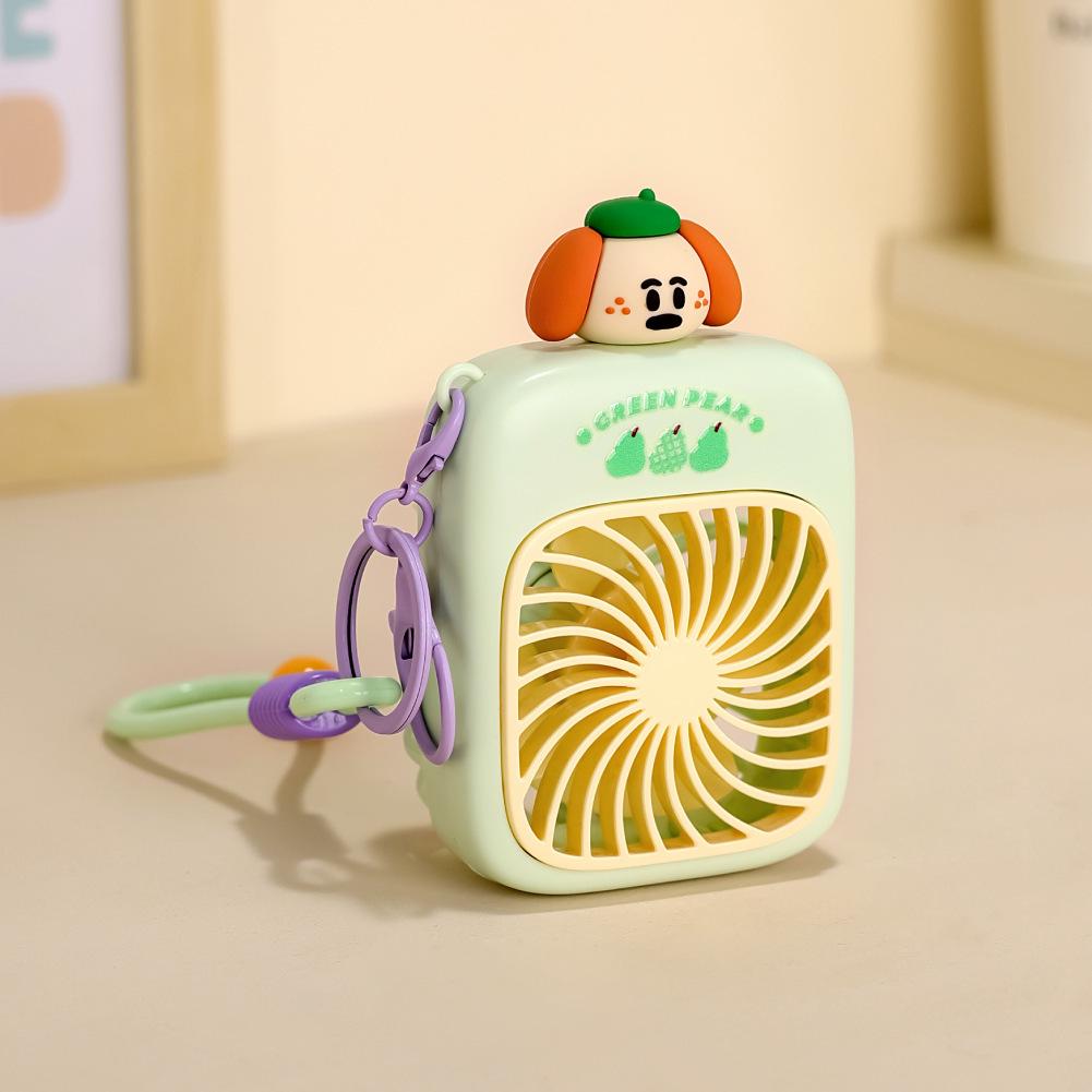 Portable Cartoon Mini Fan with USB Charging and Silent Operation Cartoon Popular