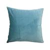 Velvet Soft Decorative Square Pillow Covers Cushion Case for Sofa Bedroom60x60cm