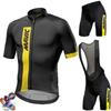 Completo da Ciclismo a Maniche Corte Mavic Set di Bretelle Abbigliamento da Strada Uomo
