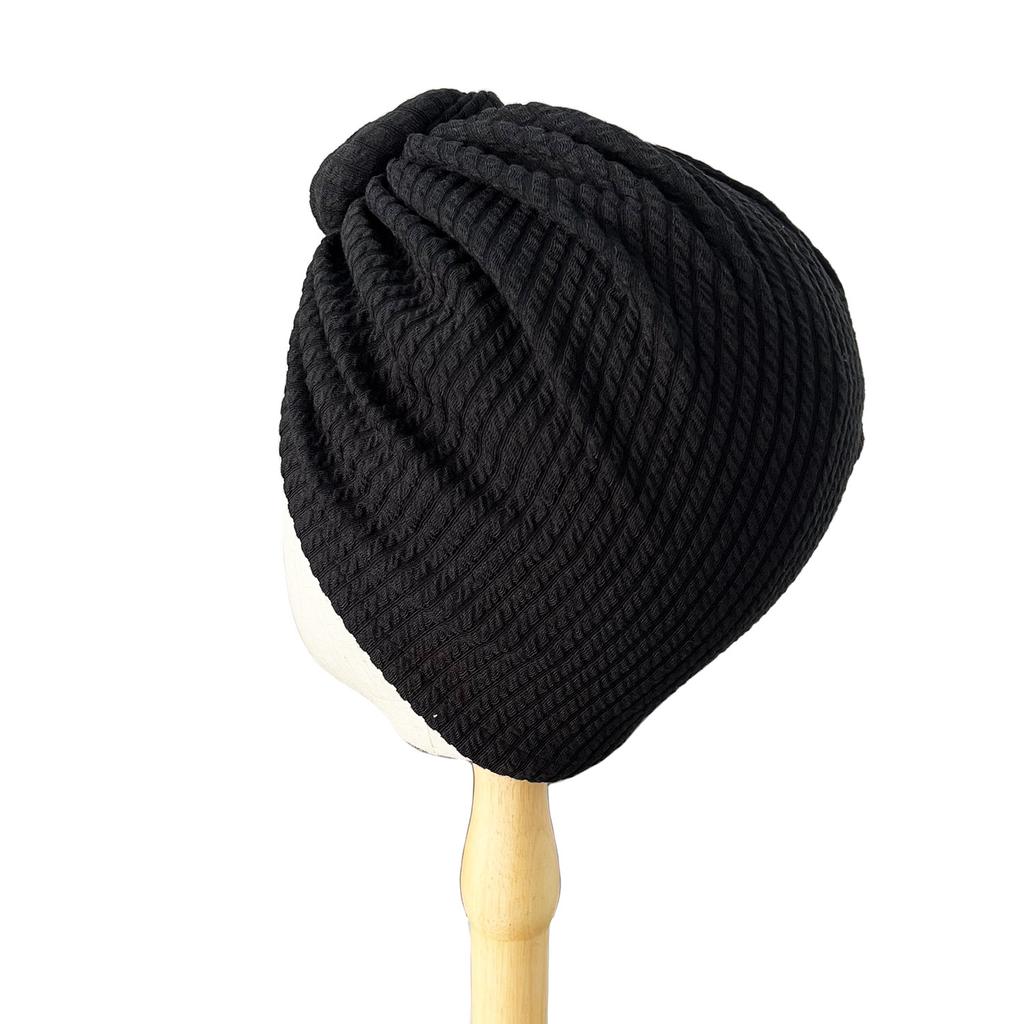 Thickened Wrapped Flower Turban Stylish Ethnic Style Headscarf Versatile Headwrap