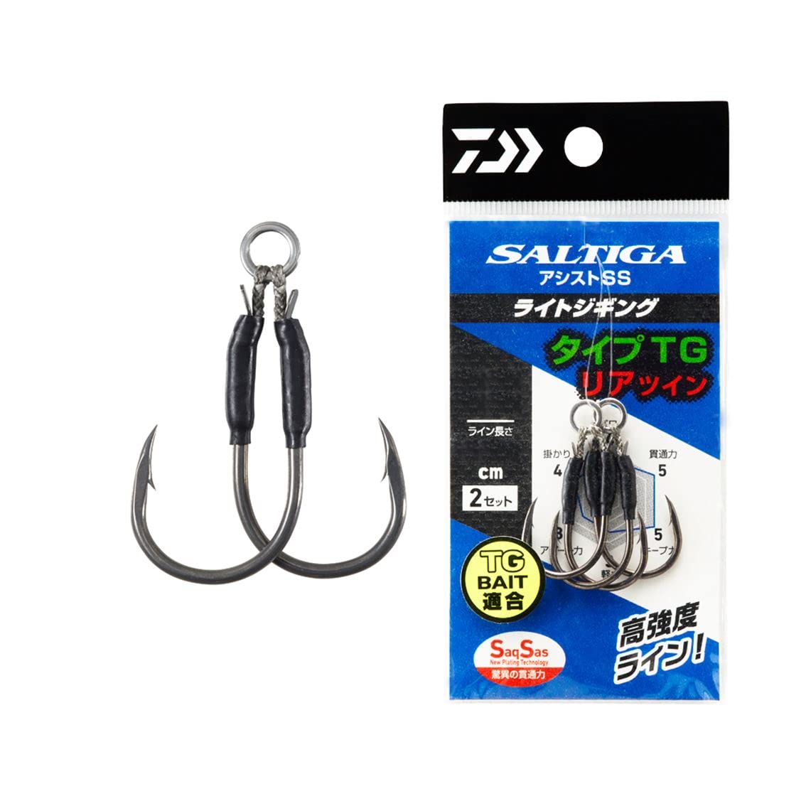 

DAIWA Saltiga Assist SS Light Jigging Type TG Rear Twin #1