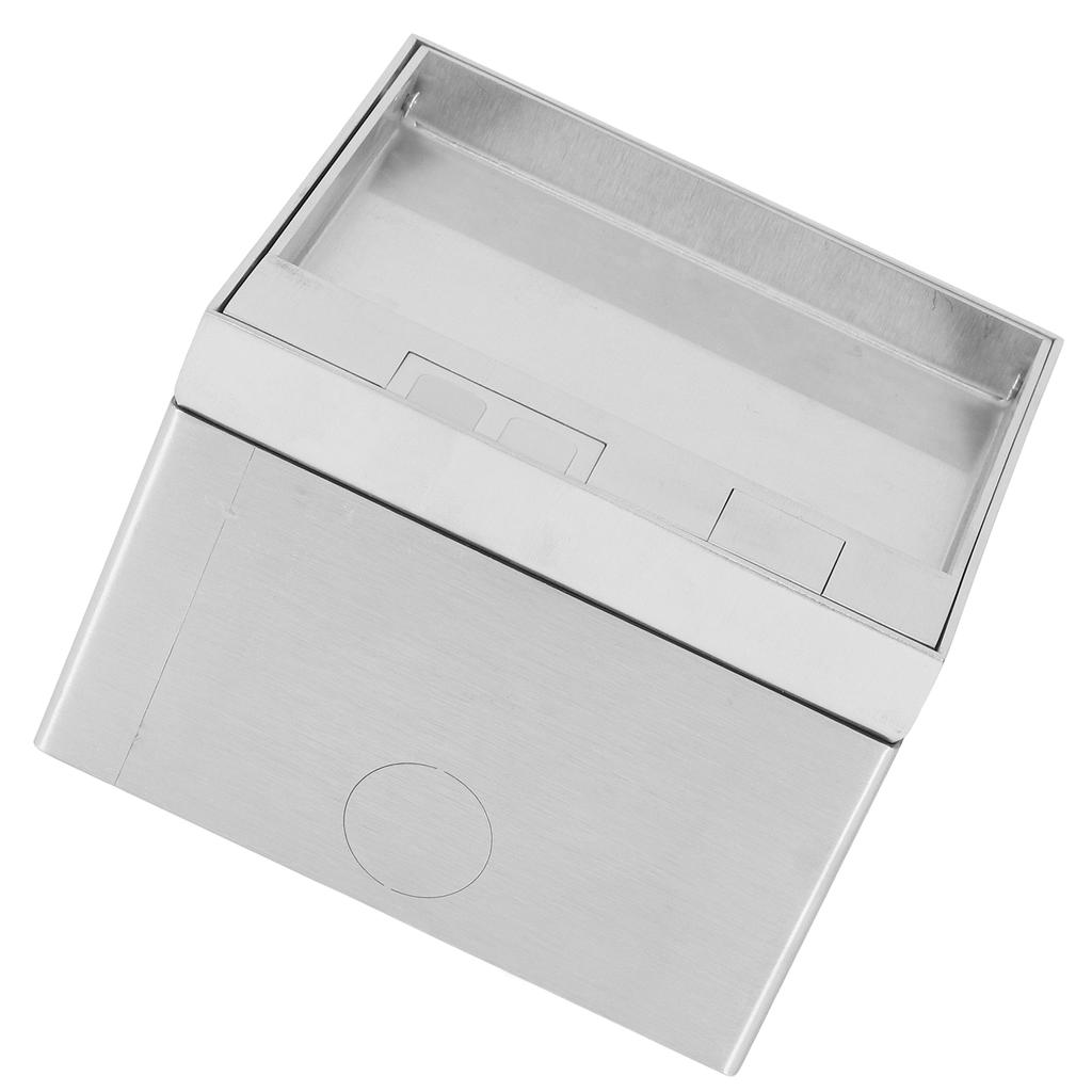 4000W Concealed Outlet Universal 3 Hole 2 USB A 1 Type C Waterproof Recessed Socket for Table Floor AC250V