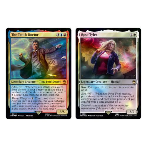 Magic The Gathering Doctor Who Commander Deck ? Timey-Wimey