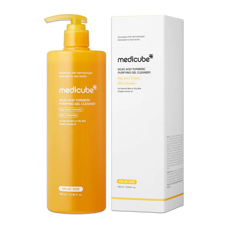 Medicube Kojic Acid Turmeric Purifying Gel Cleanser 500ml