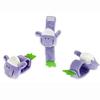 Wrist Rattle Baby Multi Shape Soft Plush Toys Animals Watch Band Wrist Bell Kids Bee Monkey Make Noise Rattles For Newborns
