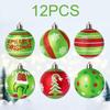 Runtowo 12pcs 6cm Christmas Balls Christmas Tree Pendant Merry Christmas Decor for Home Xmas Gifts Navidad 2026 New Year 2026