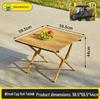 Bärbart hopfällbart campingbord