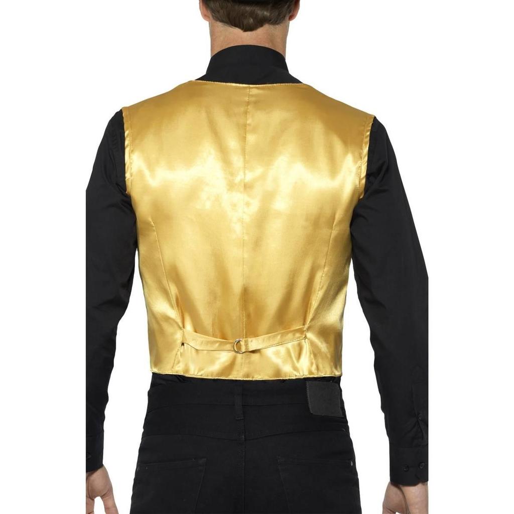 Smiffys Unisex Adult Sequin Costume Vest