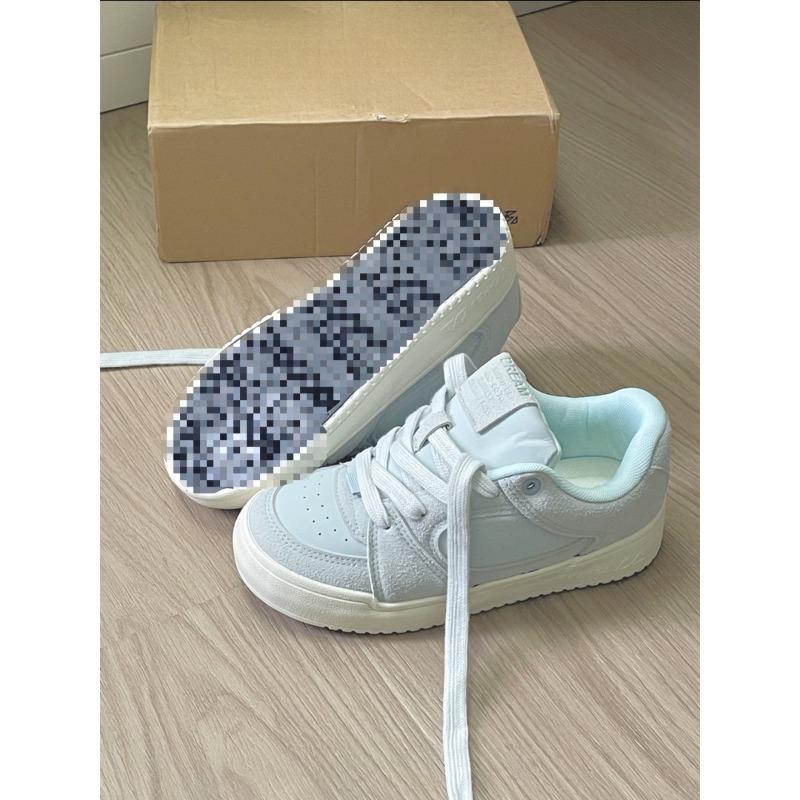 Platform niche retro board shoes women's tide 2 summer new leisure sports versatile white shoes