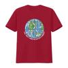 Prestige Worldwide T-Shirt vintage gewaschenes Oberteil für den Alltag Stilvoll dehnbar Designer-Kleidung Atmungsaktiv leicht weich