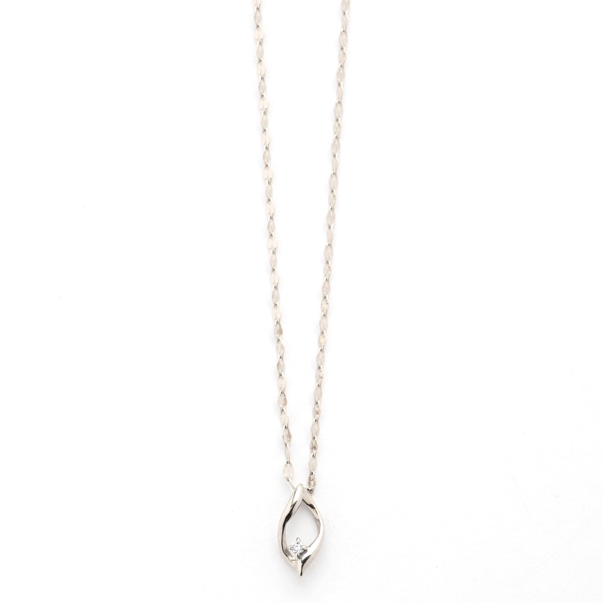 

Official Necklace K10 White Gold Diamond [Bloom] [WEB Exclusive] Women s 0442-0658-0020-0000