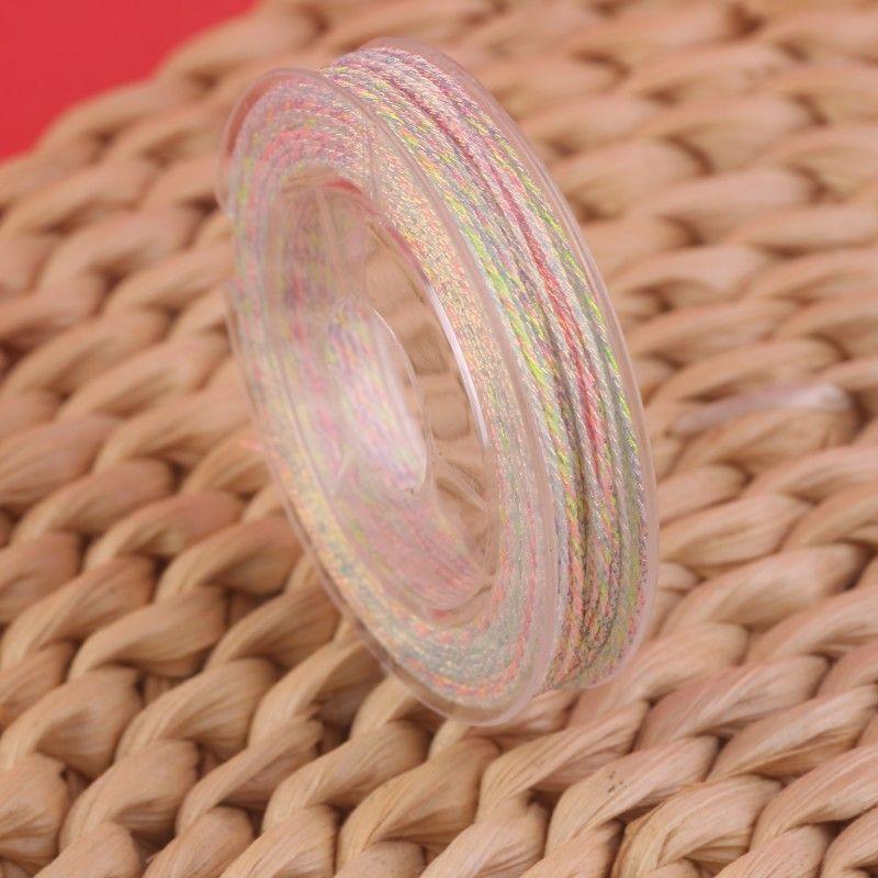 

10 Meters of 6-strand Colorful Chameleon Weaving Thread, Hand DIY Woven Bracelet Winding Thread, Embroidery Thread