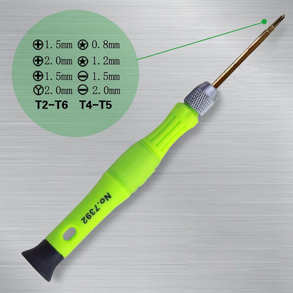 6 in 1 Mini Magnetic Screwdriver Set Hand Tool Set Precision Screwdriver Kit for Phone Electronics Repair Tool