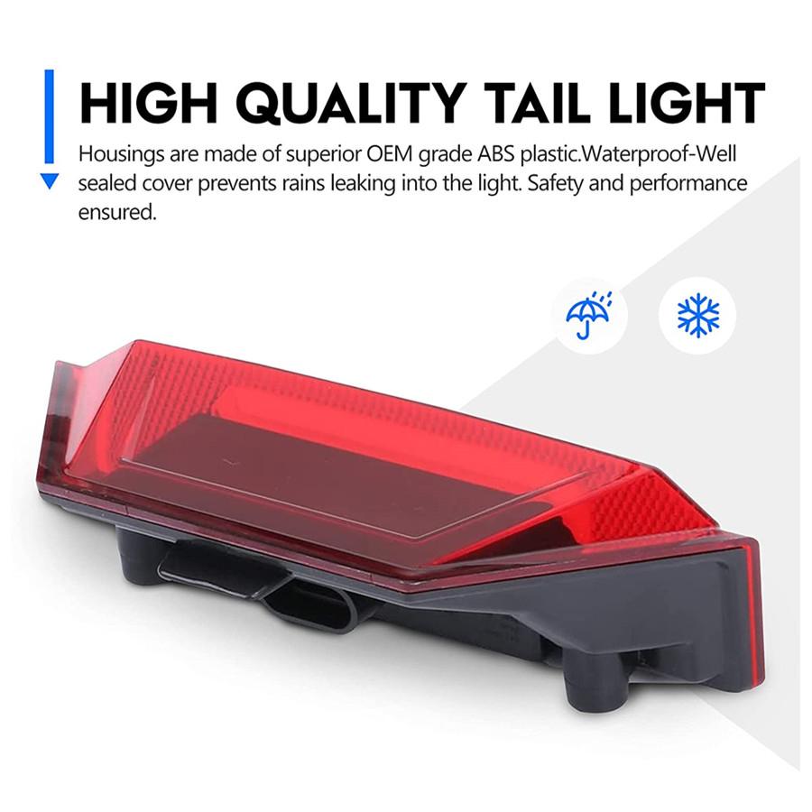 1× LED Rear Tail Light Running Brake Lamp For Polaris Ranger 570 900 XP 1000 UTV