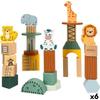 NC Woomax Animals Construction Set 28 Pieces (6 Units)
