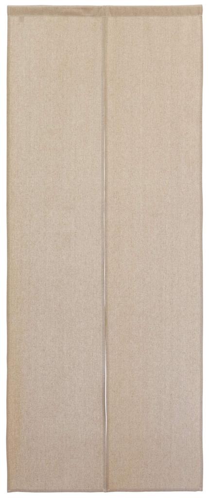 Stylish long curtain made from Sunnyday Fabric natural approximately 72cm wide x 170cm long linen,