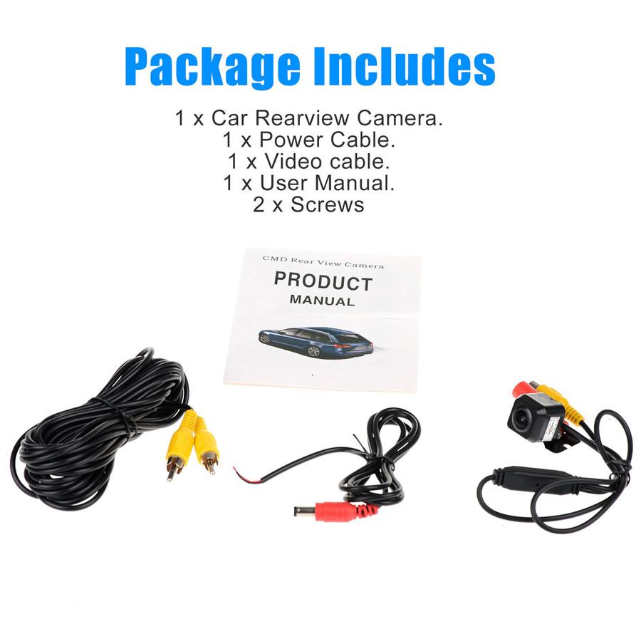 Universal Night Vision Car Parking Rear View Reverse Camera NTSC / PAL System
