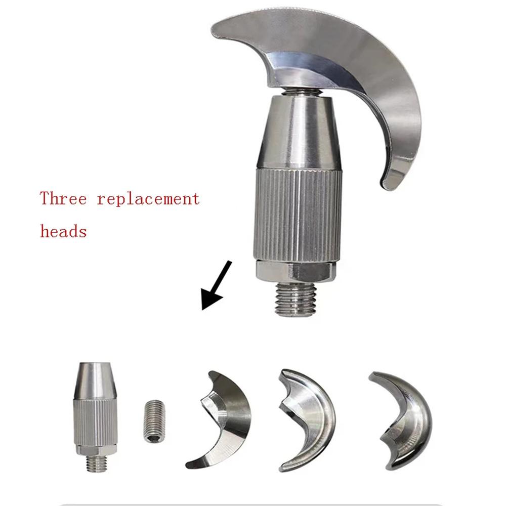 Car Dent Repair Crowbar Replacement Head Body Sheet Metal Seamless Repair Tool