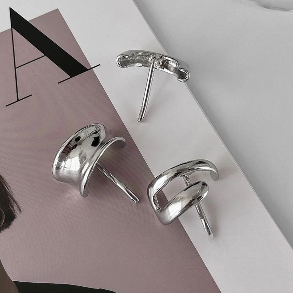 3PCS Ponytail Cuff Gold Silver Elegant Alloy Metal Hair Buckle for Women and Girls Hair Clips Styling Accessories