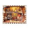 NOUVEAU Vieille taverne Poupée en bois Maison de poupée Miniature Modèle 3D à assembler avec kit de meubles Jouet DIY Cadeau pour Enfants & Adultes Casa